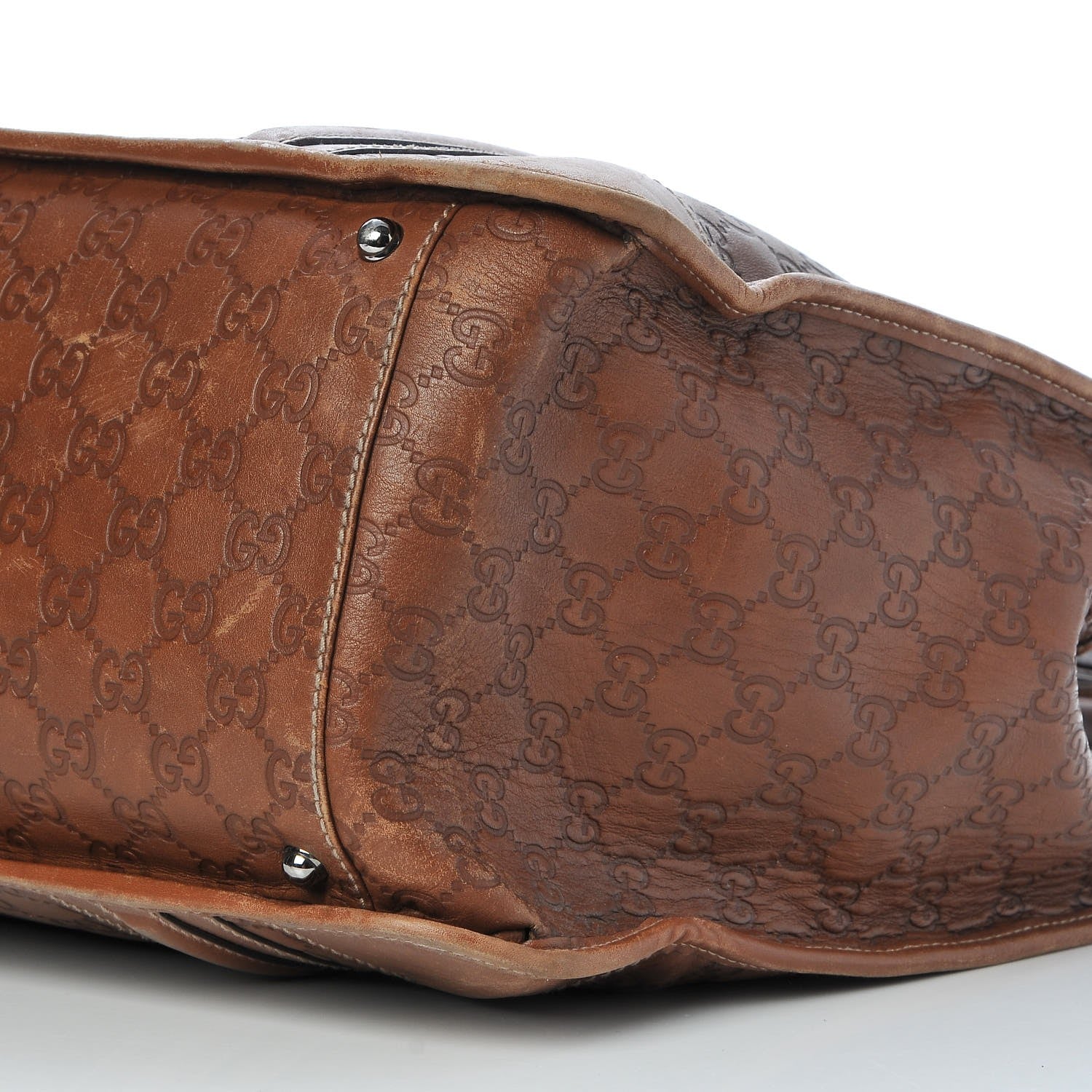 Gucci Guccissima Large Tote Brown 21 of 22