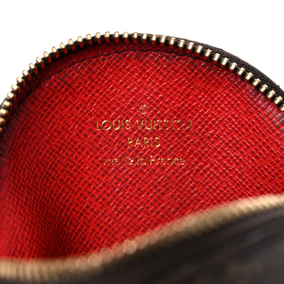 Louis Vuitton Monogram 2020 Christmas Animation Bumper Cars Round Coin Purse Coquelicot 6 of 8