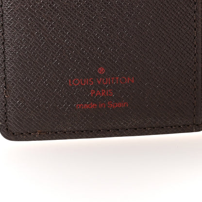 Louis Vuitton Damier Ebene Small Ring Agenda Cover 6 of 6