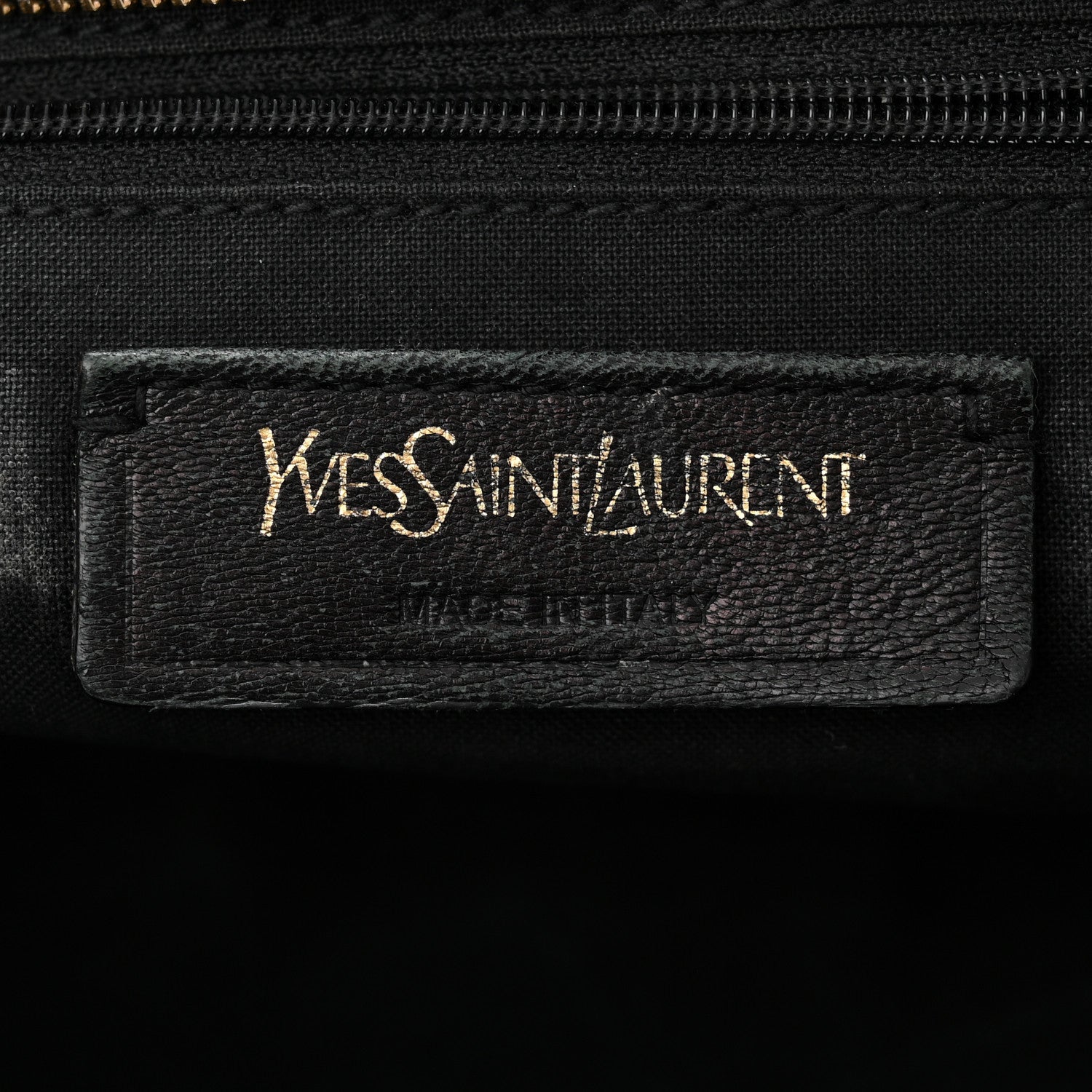 Saint Laurent Sheepskin Small Cabas ChYc Navy 5 of 15