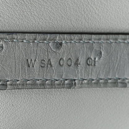 Hermes Ostrich Picotin Lock 18 Bleu Glacier 7 of 11