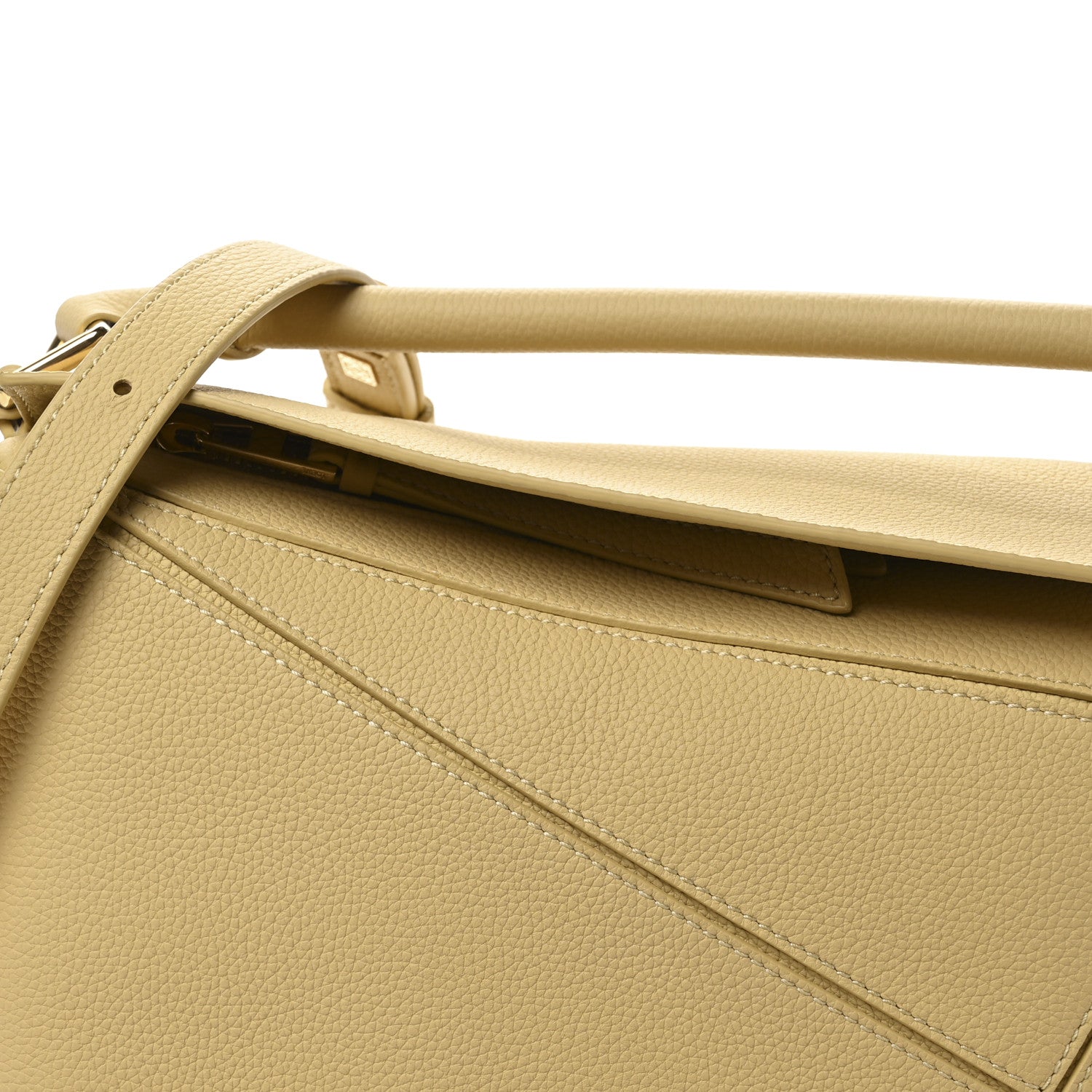 Loewe Calfskin Small Puzzle Bag Dark Butter 8 of 11