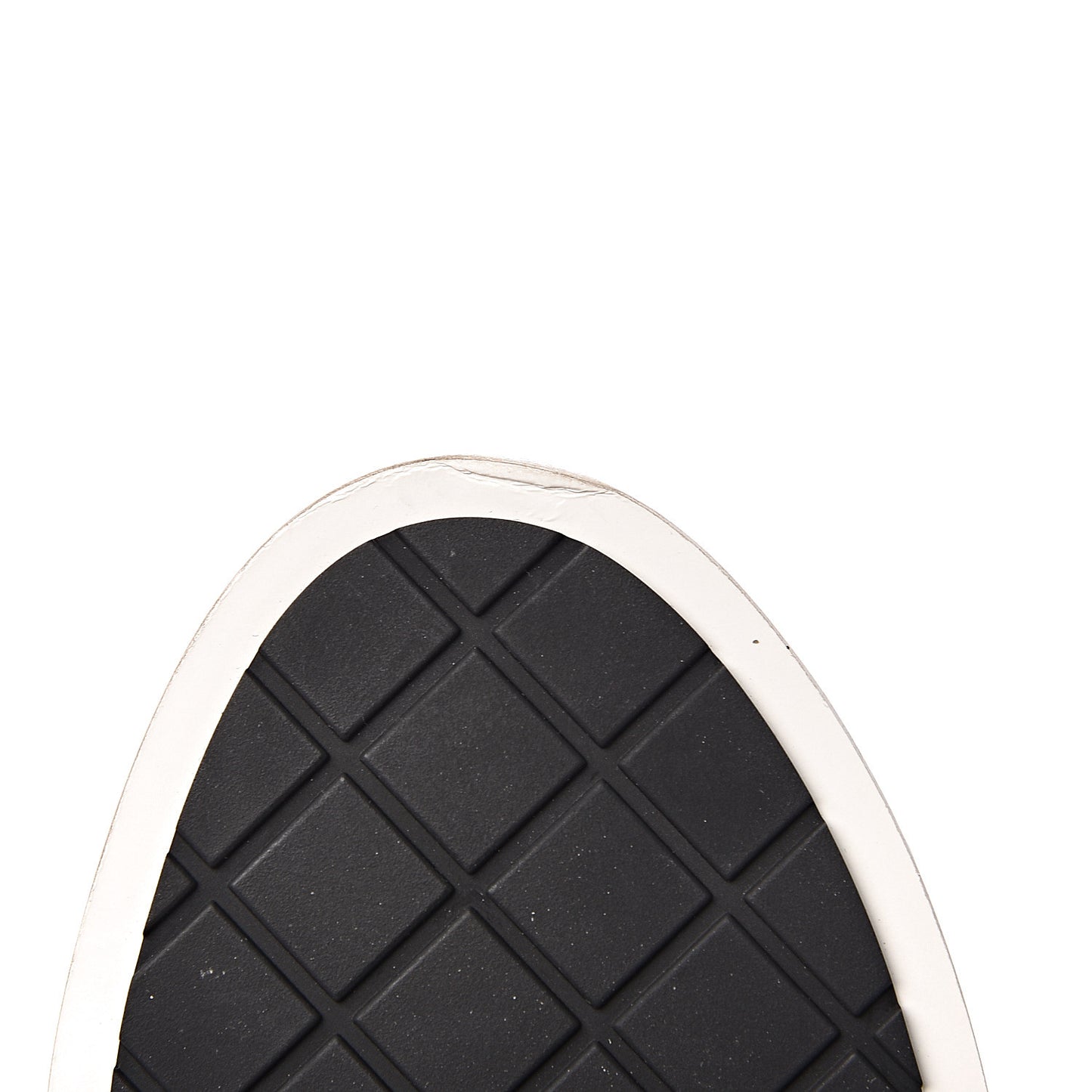 PVC Lambskin Logo Mules 36.5 Black