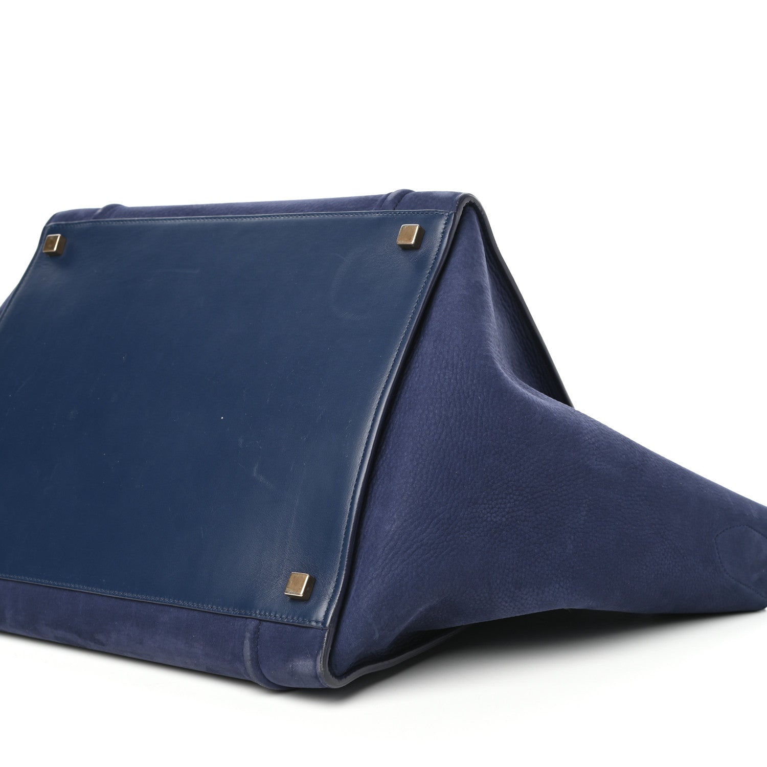 Celine Nubuck Calfskin Medium Phantom Luggage Navy 9 of 9