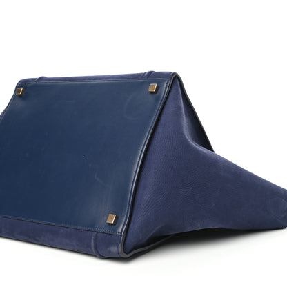 Celine Nubuck Calfskin Medium Phantom Luggage Navy 9 of 9