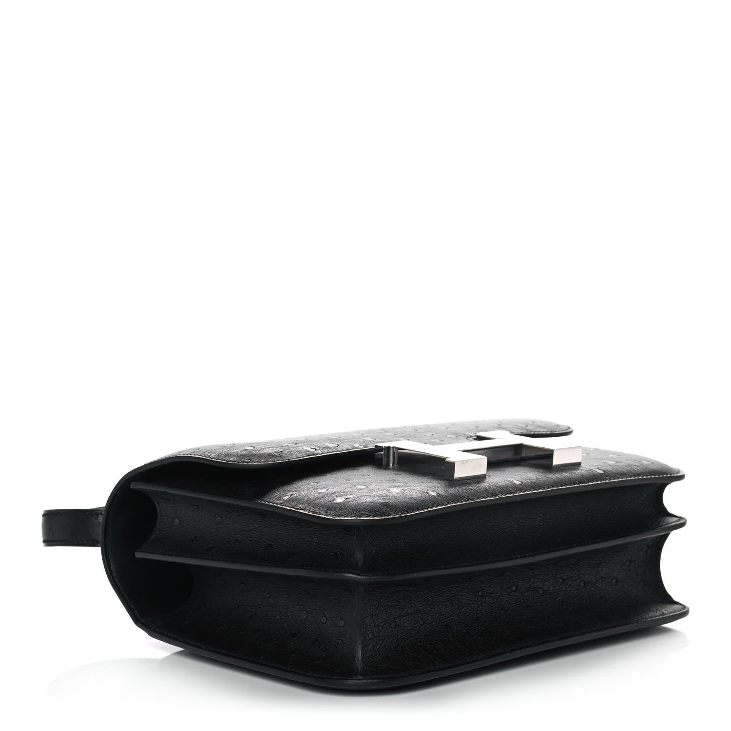 Hermes Ostrich Constance 24 Black 3 of 10