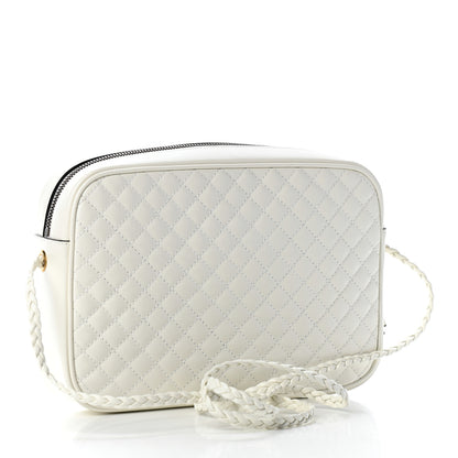Gucci Calfskin Web Trapuntata Small Shoulder Bag Off White 2 of 5