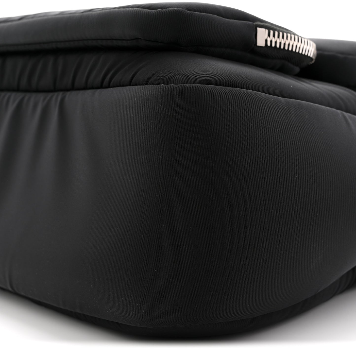 Tessuto Nylon Pocket Cargo Top Handle Bag Black Fuoco