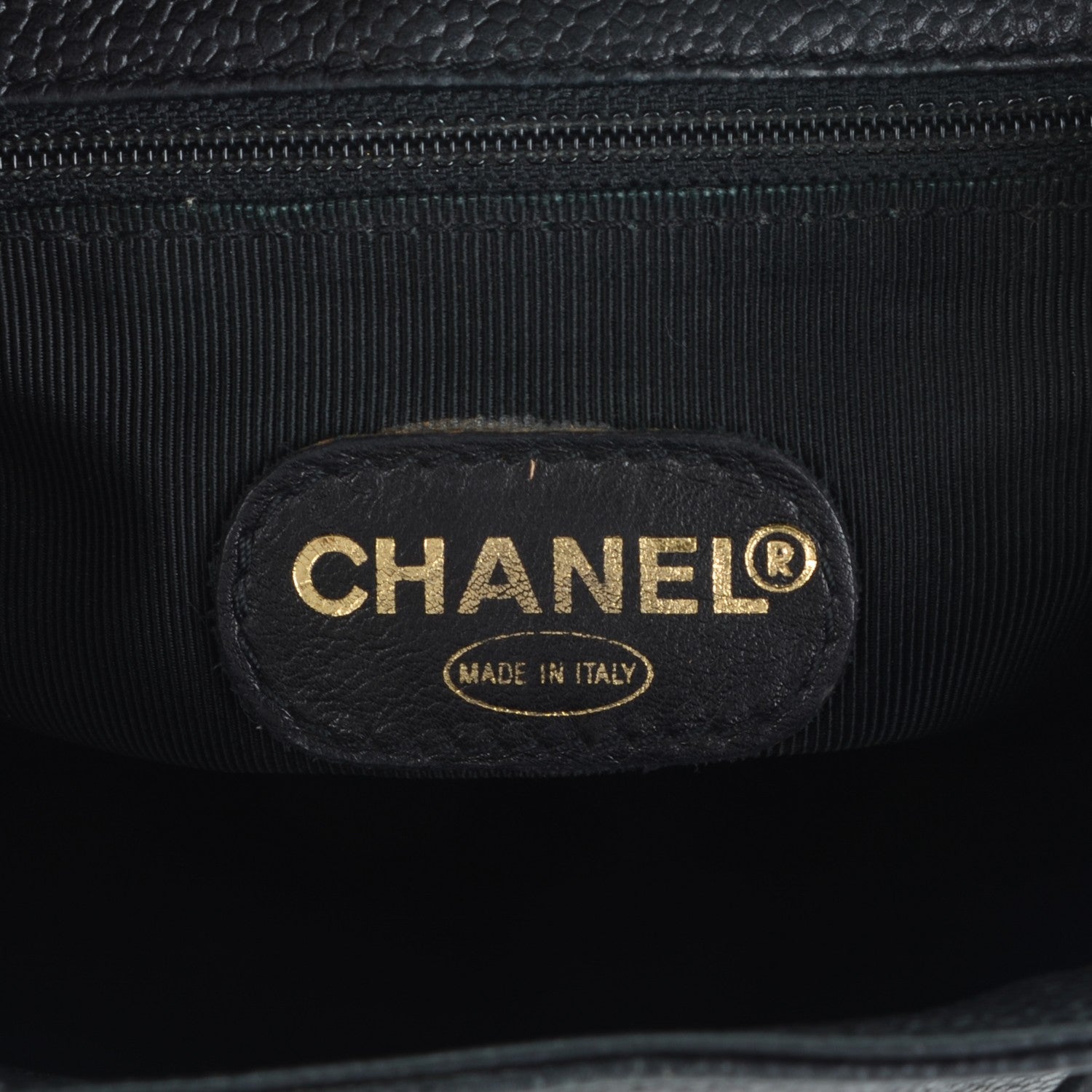 Chanel Caviar CC Backpack Black 6 of 7
