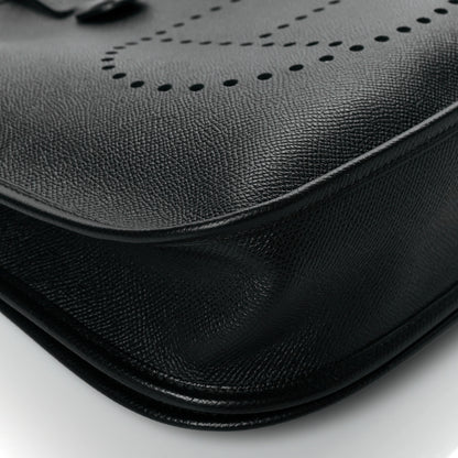 Hermes Epsom Evelyne III PM Black 9 of 11
