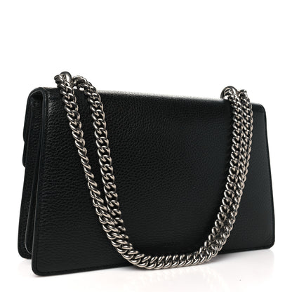 Gucci Pebbled Calfskin Small Dionysus Shoulder Bag Black 3 of 10