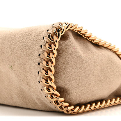 Stella McCartney Shaggy Deer Mini Falabella Fold Over Tote Beige 10 of 13