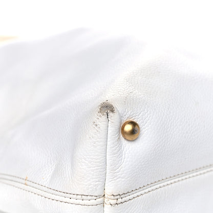 Chanel Caviar CC Tote White 15 of 20