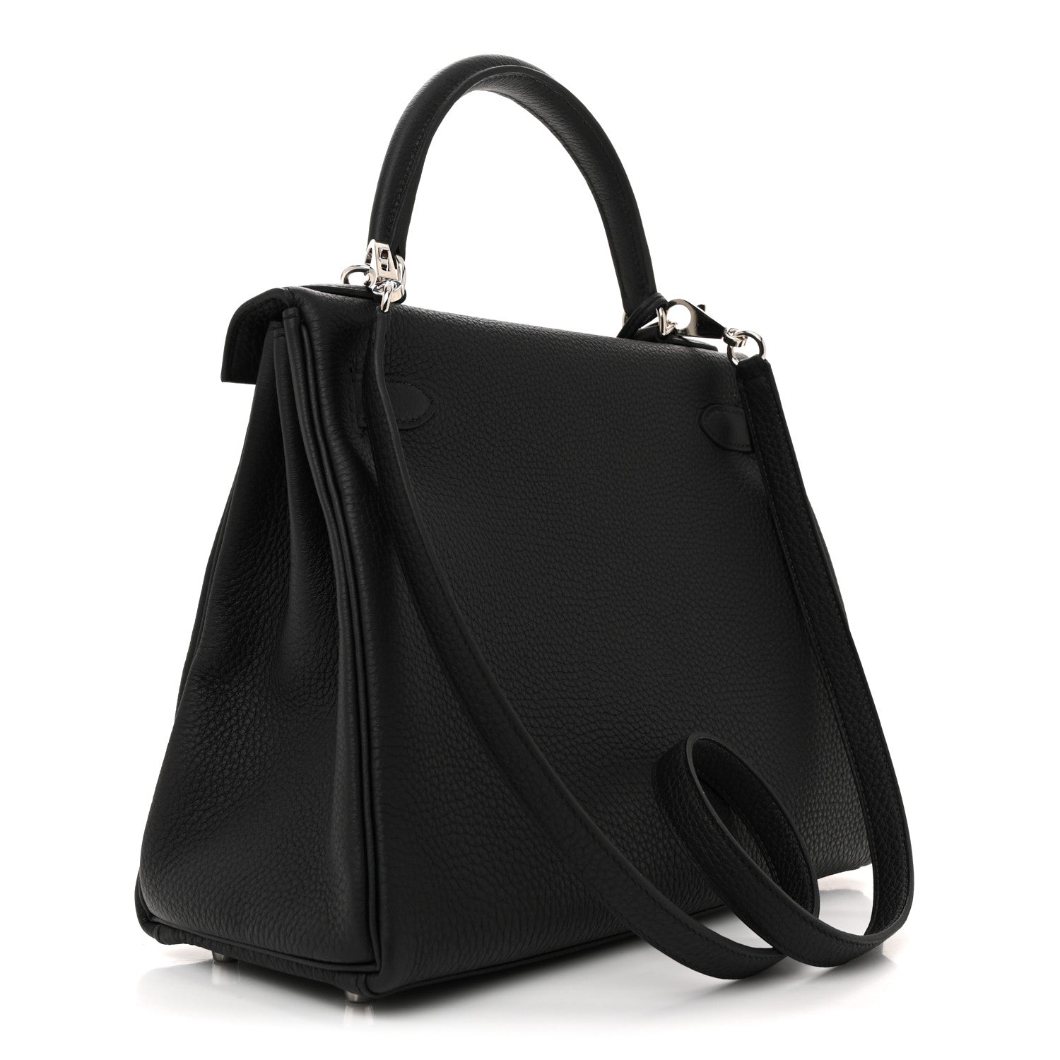 Hermes Togo Kelly Retourne 28 Black 3 of 11