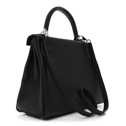 Hermes Togo Kelly Retourne 28 Black 3 of 11