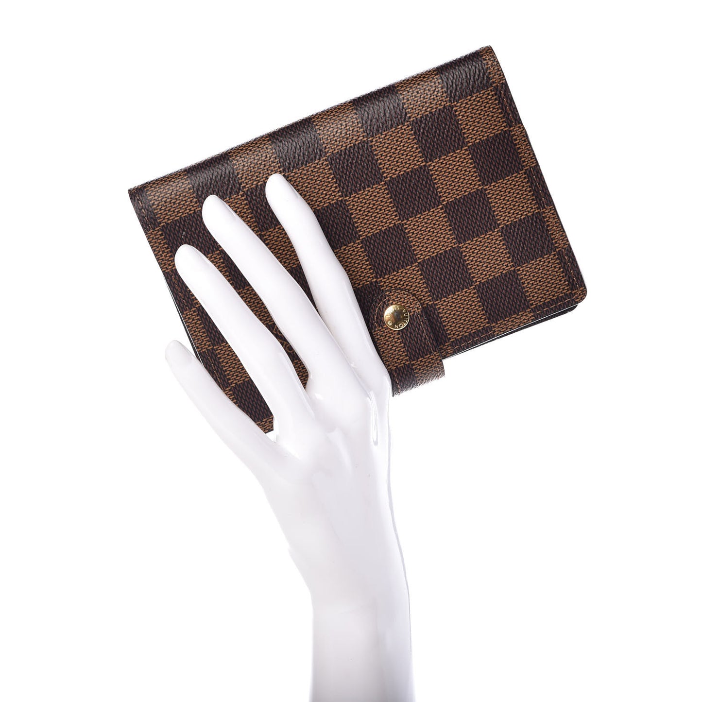 Damier Ebene Small Ring Agenda Cover