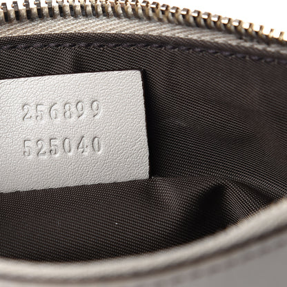 Gucci Monogram GG Heart Charm Crossbody Pochette White 6 of 11