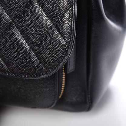 Chanel Caviar Quilted Large Business Affinity Flap Black 15 of 17