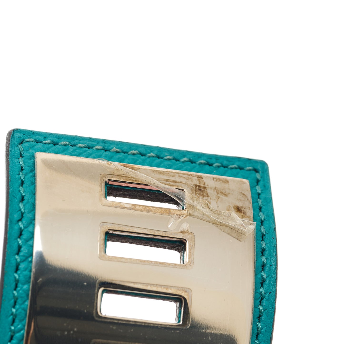 Epsom Collier De Chien CDC Bracelet S Bleu Paon