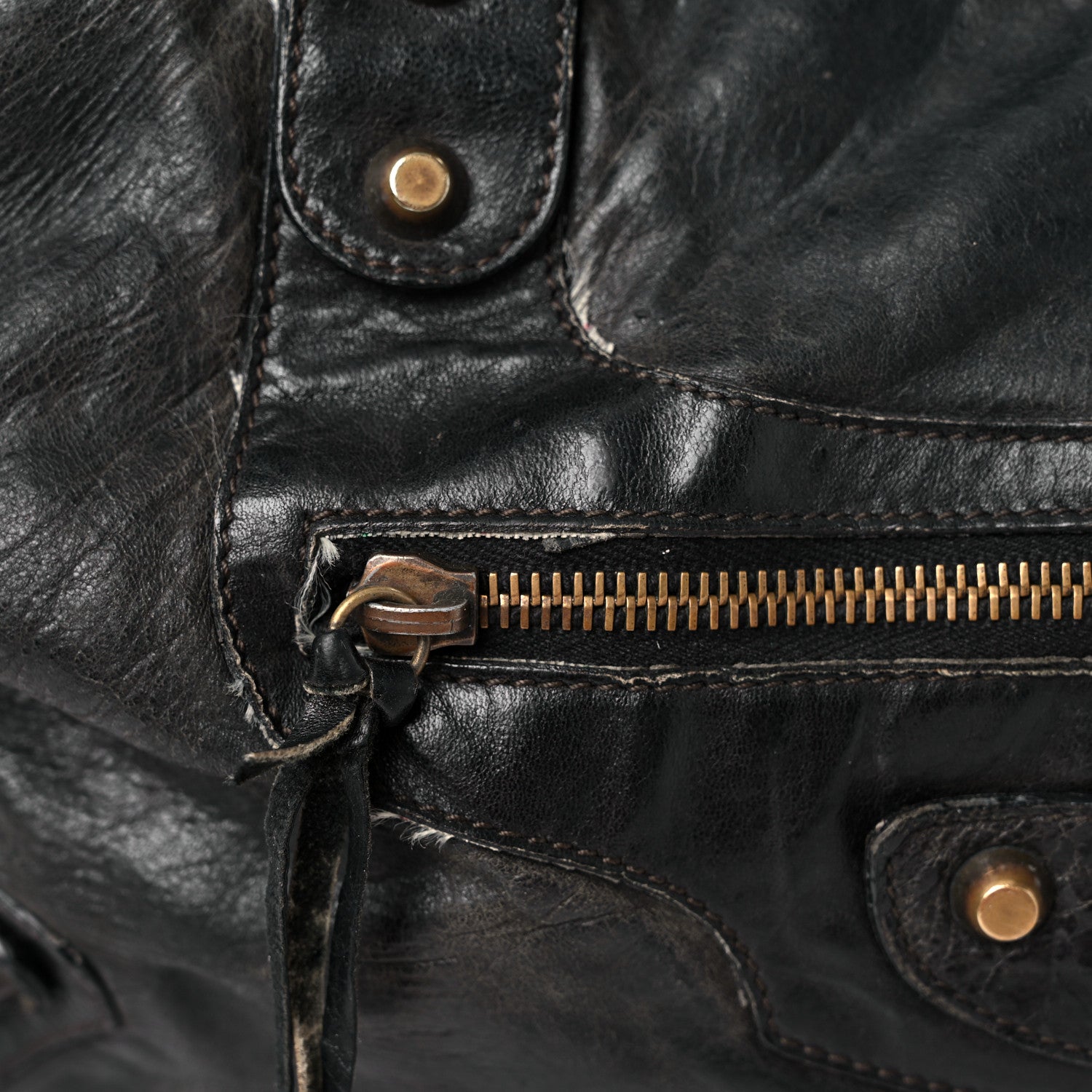 Balenciaga Agneau Classic Hardware Work Black 19 of 24