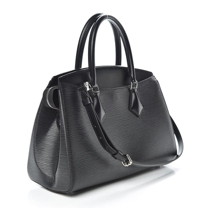 Louis Vuitton Epi Soufflot MM Black 3 of 10