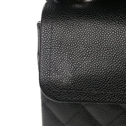 Chanel Caviar Quilted Maxi Double Flap Black 10 of 10