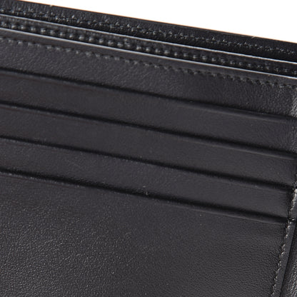 Saint Laurent Calfskin Star Print Bi-Fold Wallet Black 7 of 12