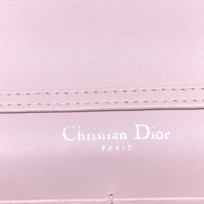 Christian Dior Grained Calfskin Diorama Wallet on Chain Pouch Rose Poudre 6 of 8