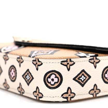 Louis Vuitton Monogram Wild At Heart Felicie Pochette Arizona Creme 9 of 9