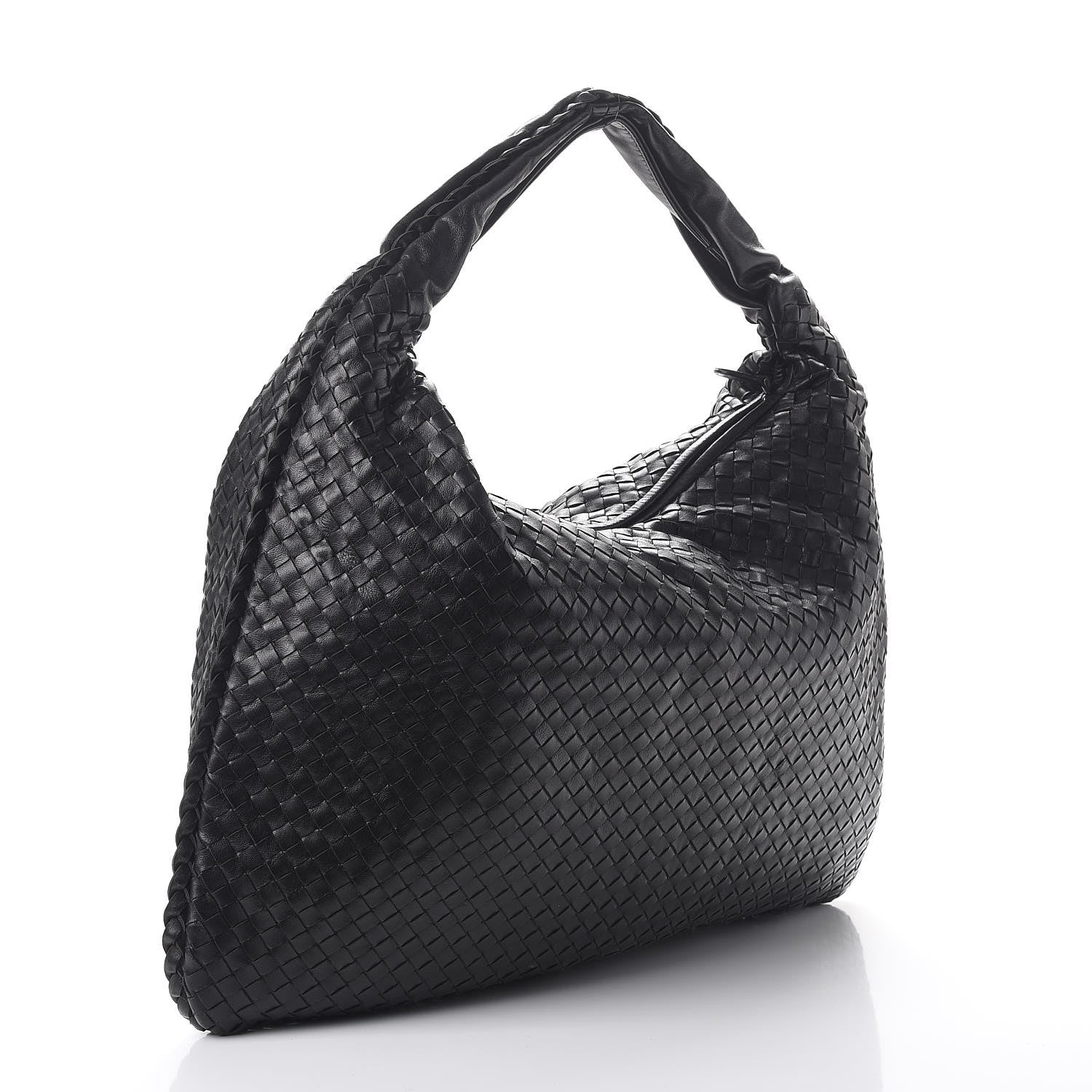 Bottega Veneta Nappa Intrecciato Maxi Veneta Hobo Nero Black 3 of 9