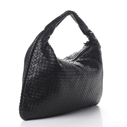 Bottega Veneta Nappa Intrecciato Maxi Veneta Hobo Nero Black 3 of 9
