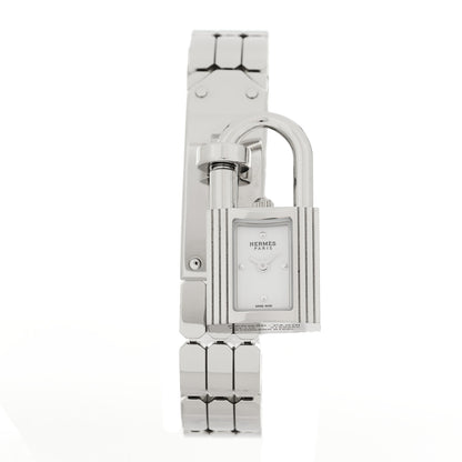 Hermes Stainless Steel 16mm Kelly Quartz Watch 1 of 5