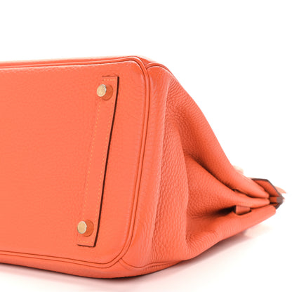 Hermes Togo Birkin 30 Feu 10 of 13