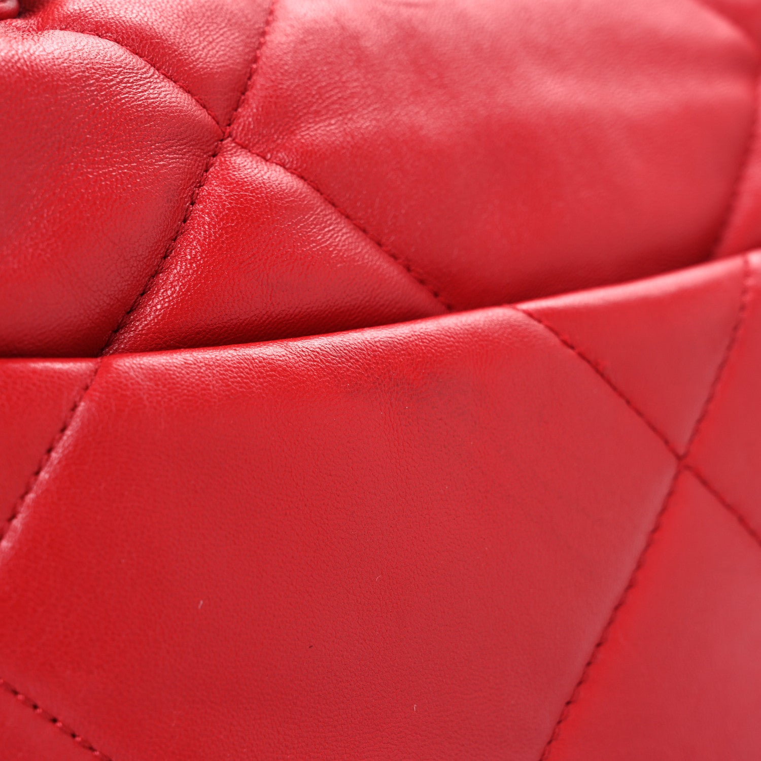 Chanel Lambskin Quilted Medium Chanel 19 Flap Red 11 of 11