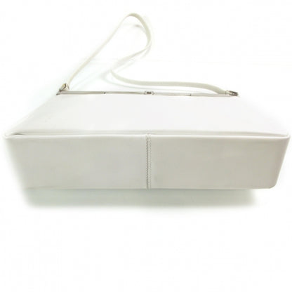 FASHIONPHILE SALVATOREFERRAGAMOLeatherShoulderBagWhite 4 of 9