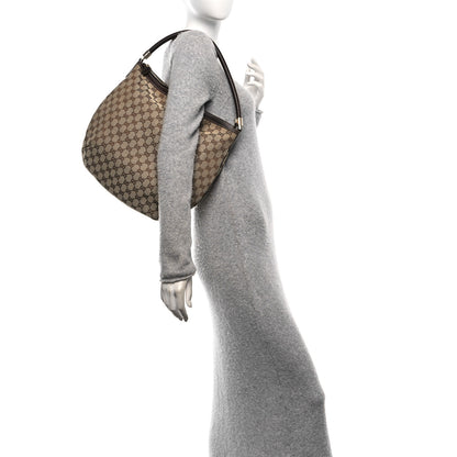 Gucci Monogram Hobo Dark Brown 2 of 10