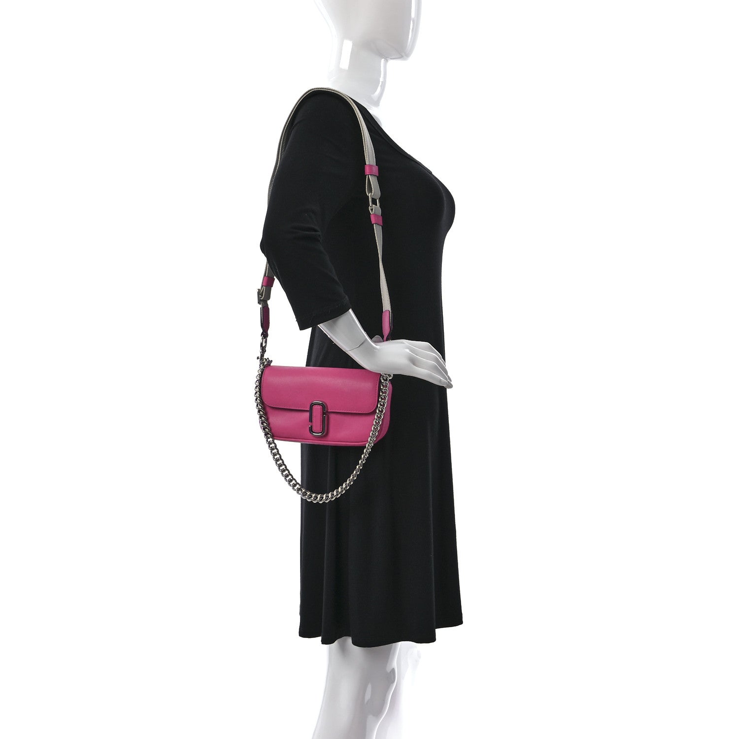 Marc Jacobs Calfskin Mini The J Marc Shoulder Bag 2 of 10