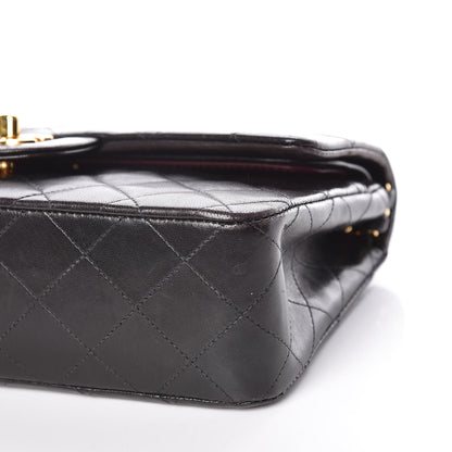 Chanel Lambskin Quilted Small Double Flap Black 6 of 14