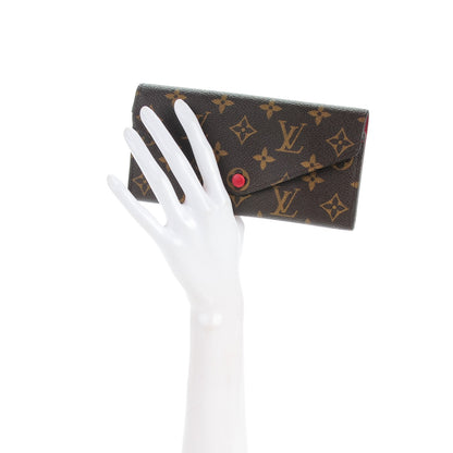 Louis Vuitton Monogram Josephine Wallet Red 2 of 8