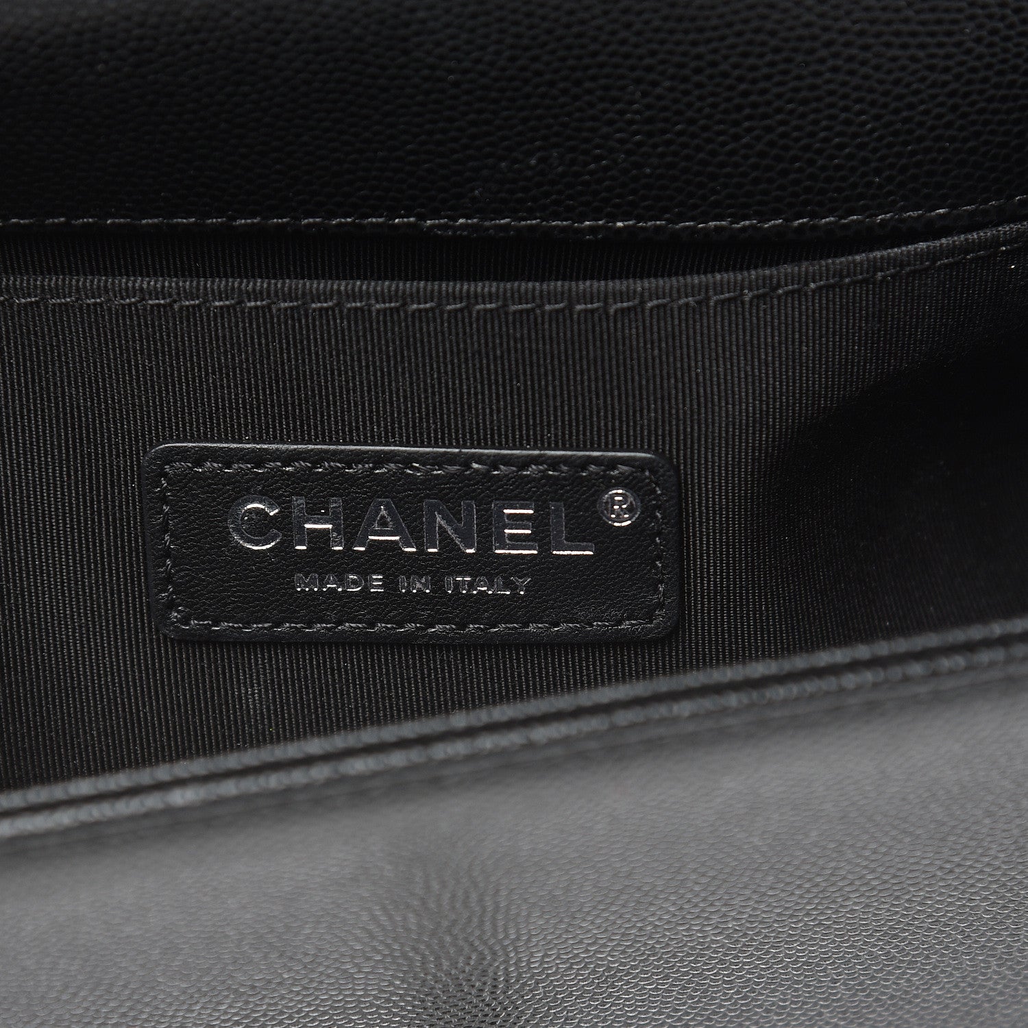 Chanel Caviar Quilted Small Boy Flap Black 6 of 10