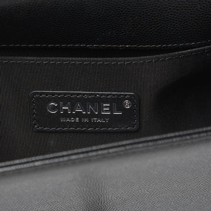 Chanel Caviar Quilted Small Boy Flap Black 6 of 10