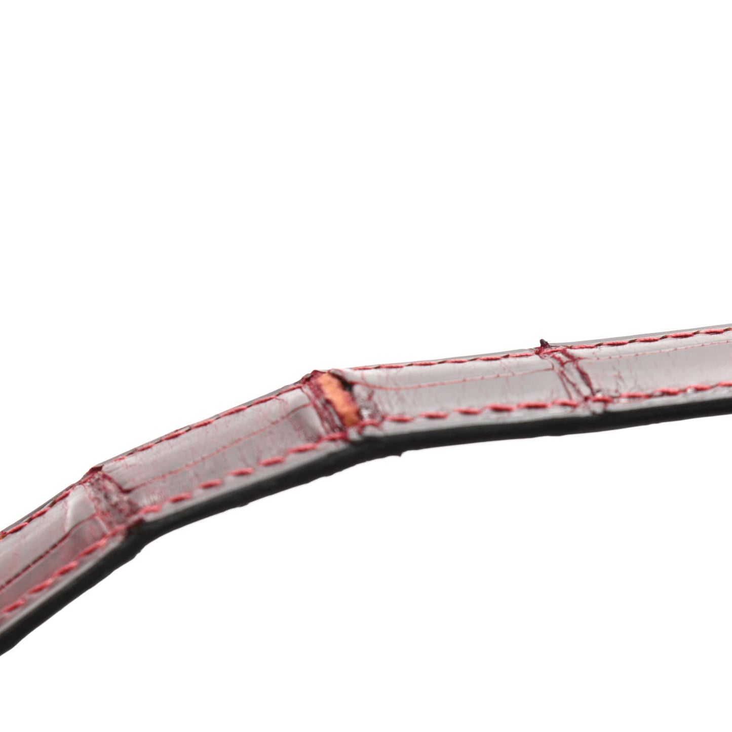 Shiny Porosus Crocodile Constance 23 Rouge H