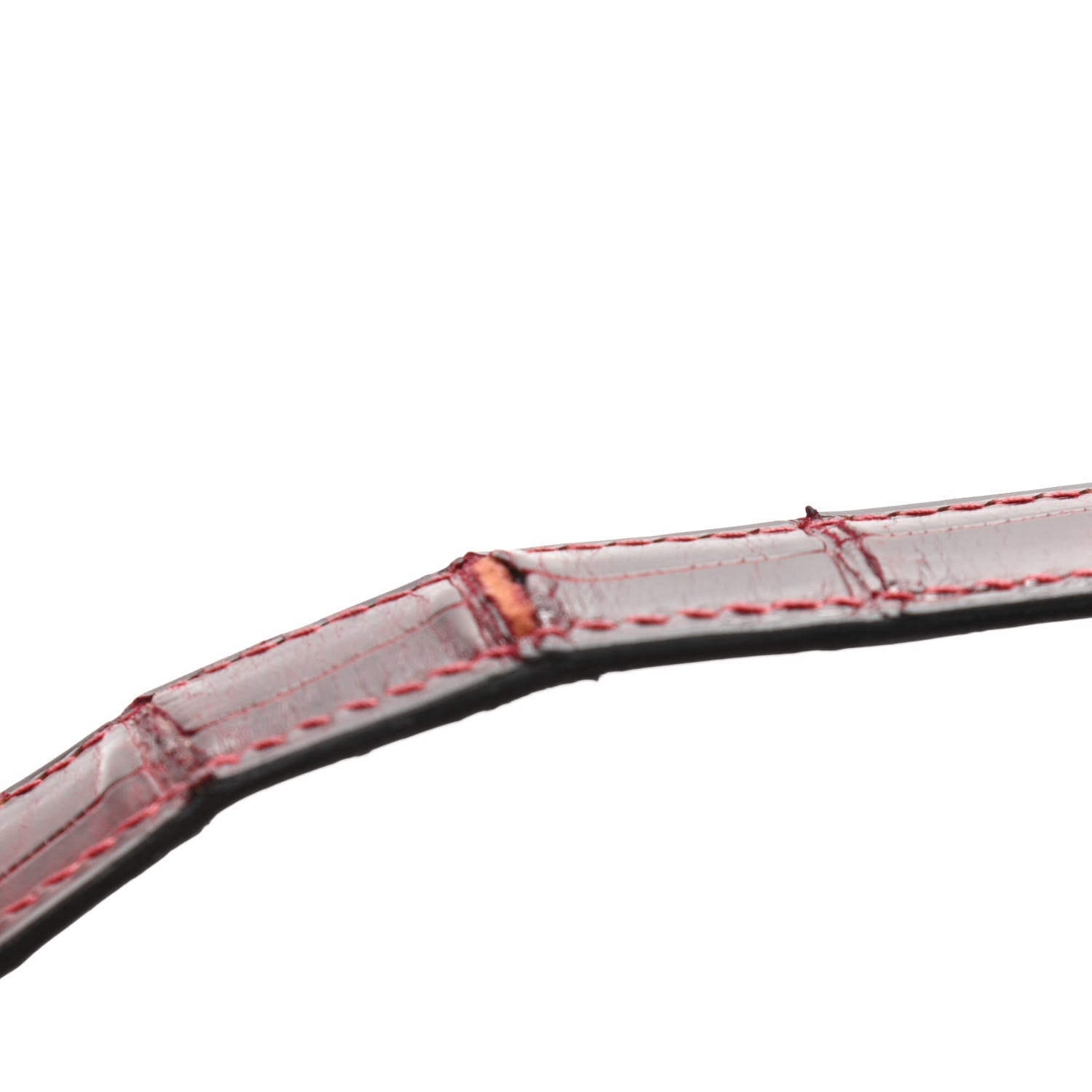 Hermes Shiny Porosus Crocodile Constance 23 Rouge H 15 of 17