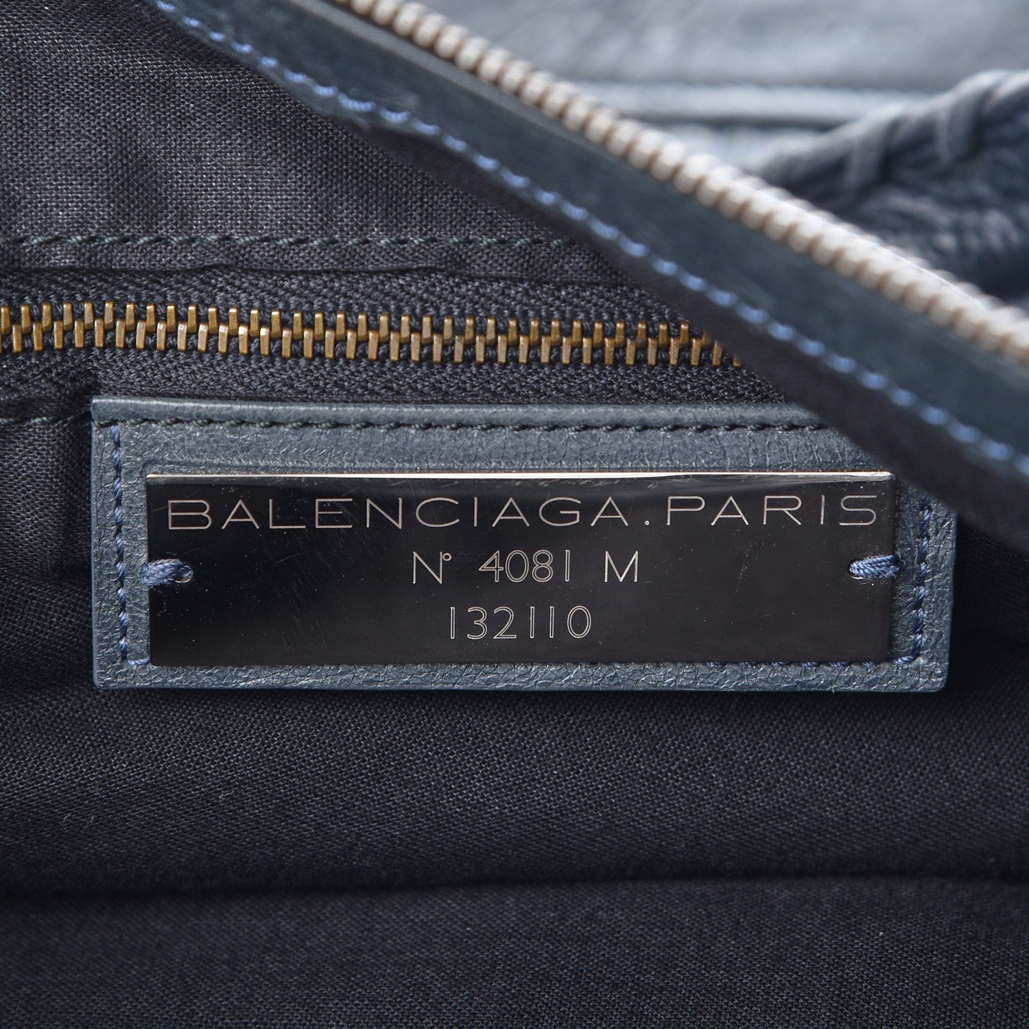 Balenciaga Agneau Classic Hardware Work Anthracite 6 of 8