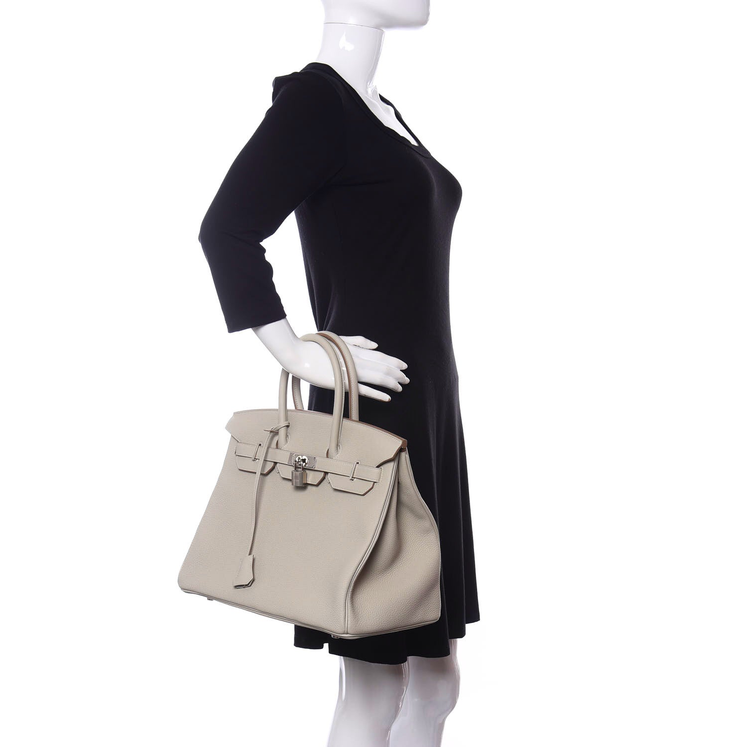 Hermes Togo Birkin 35 Gris Perle 2 of 11