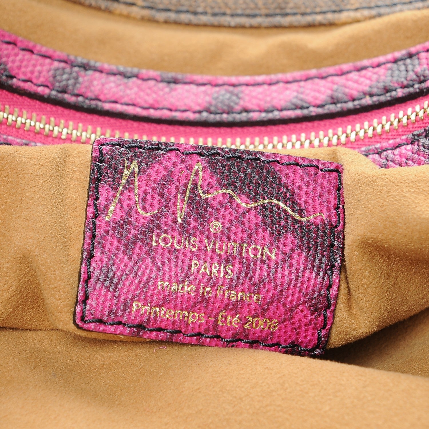 Louis Vuitton Richard Prince Monogram Karung Duderanch Jokes Tote 6 of 9