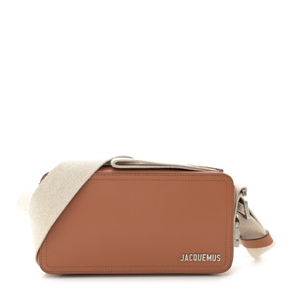 Jacquemus Smooth Calfskin Le Cuerda Horizontal Light Brown 1 of 9
