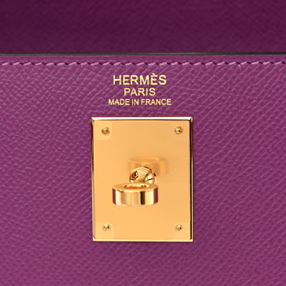 Hermes Epsom Kelly Sellier 32 Anemone 6 of 13