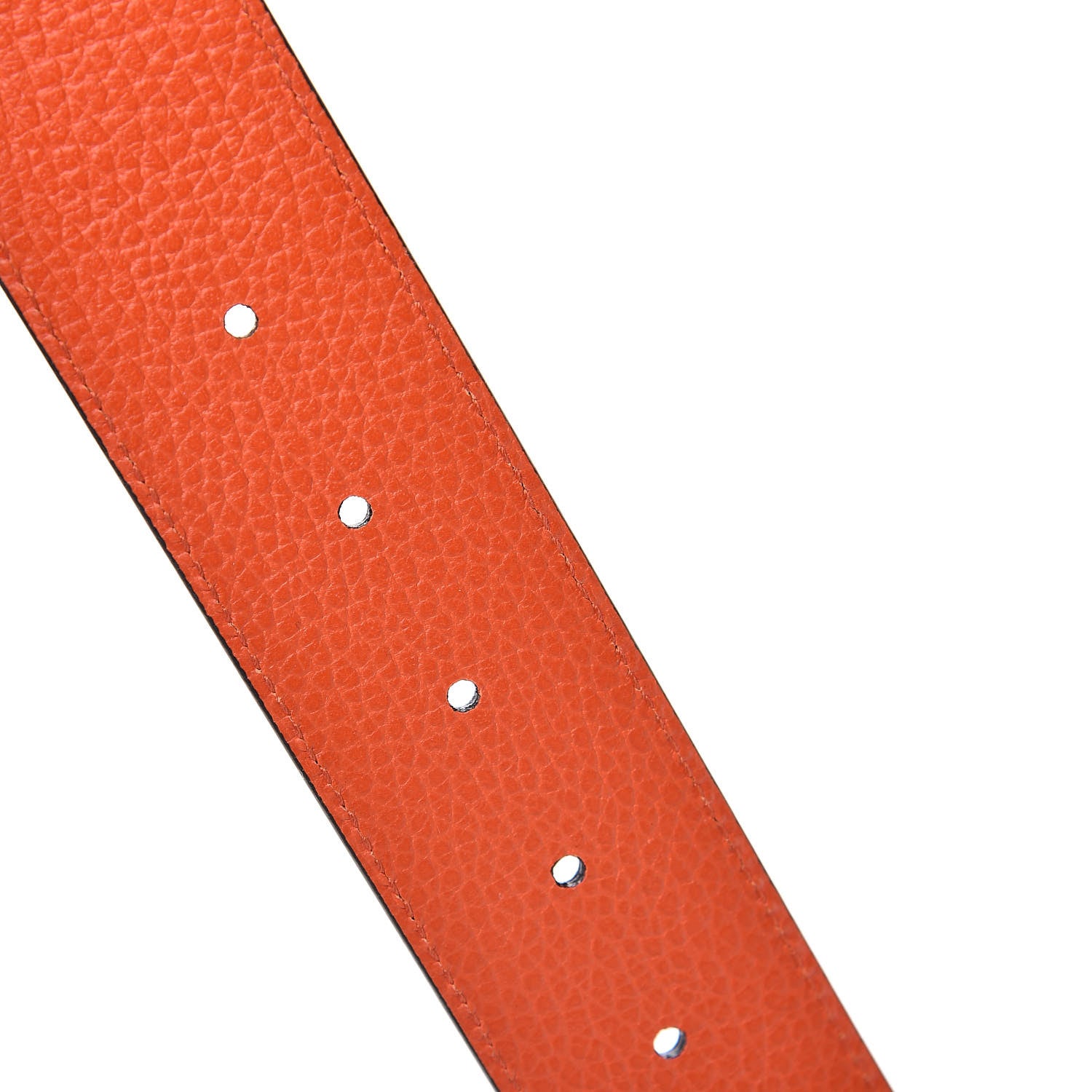 Gucci Calfskin 1973 Reversible Belt 90 36 Orange Black 7 of 7