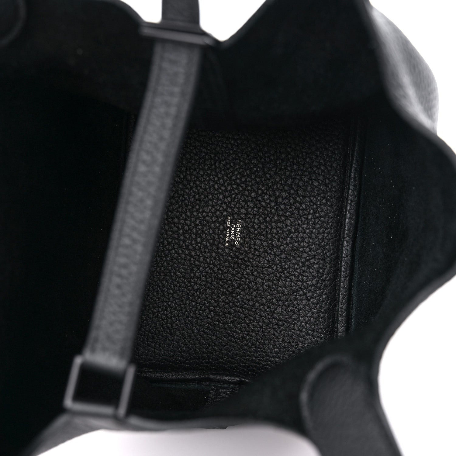 Hermes Taurillon Clemence Monochrome Picotin Lock 18 PM Black 5 of 9